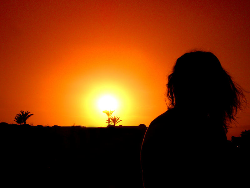 Sonnenuntergang auf Djerba Tunesien