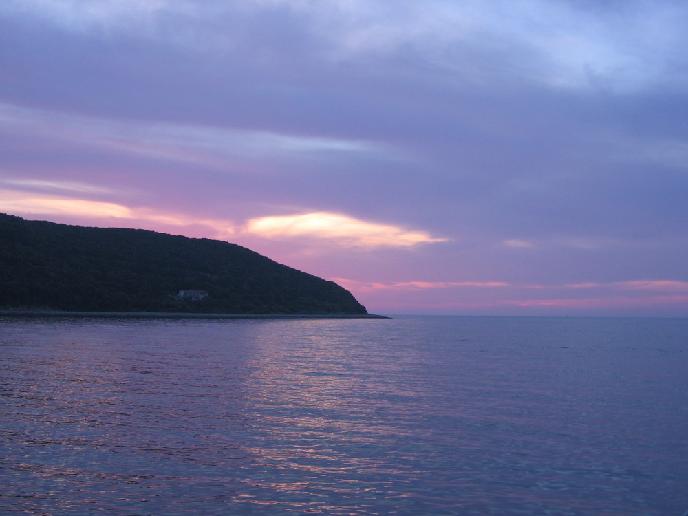 Sonnenuntergang auf Elba