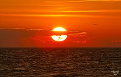 Sonnenuntergang auf Falsterbro