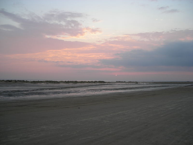 Sonnenuntergang auf Fanø