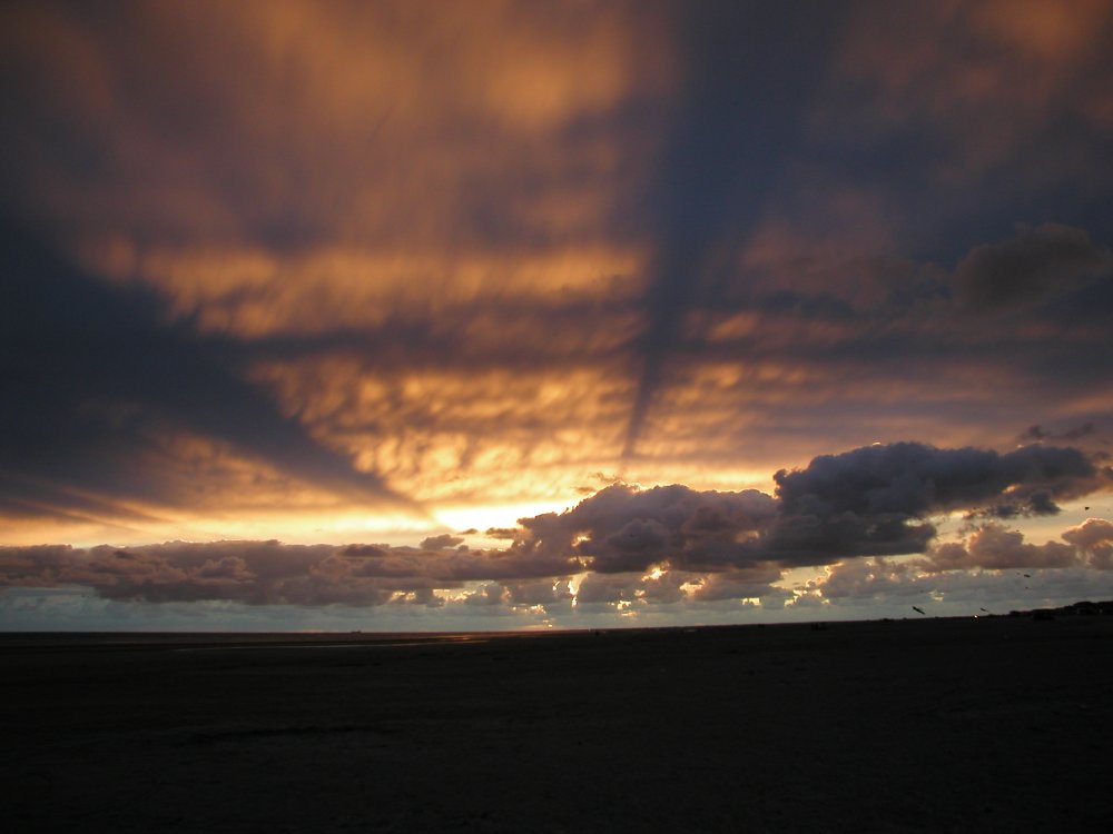 Sonnenuntergang auf Fano