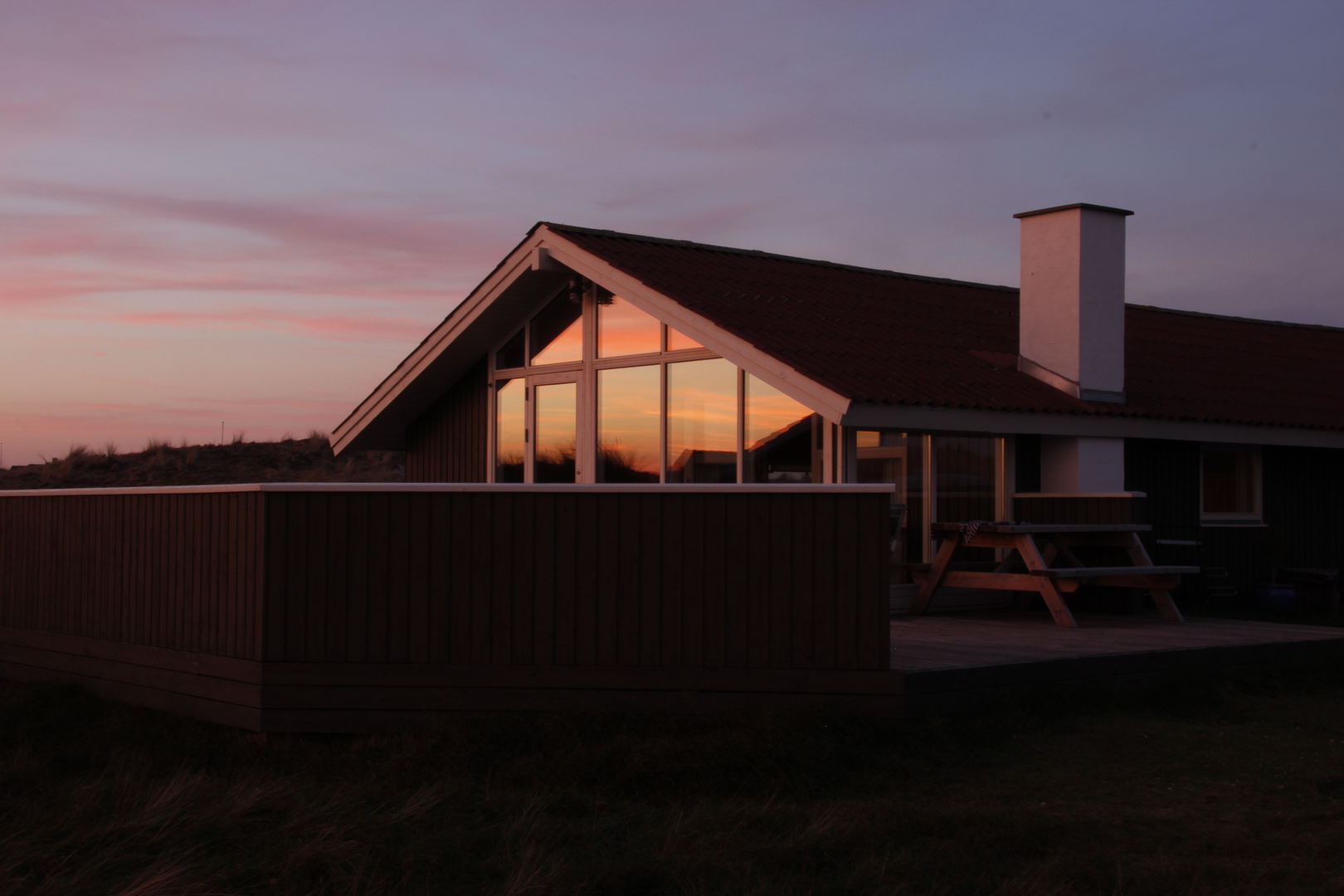 Sonnenuntergang auf Fanö