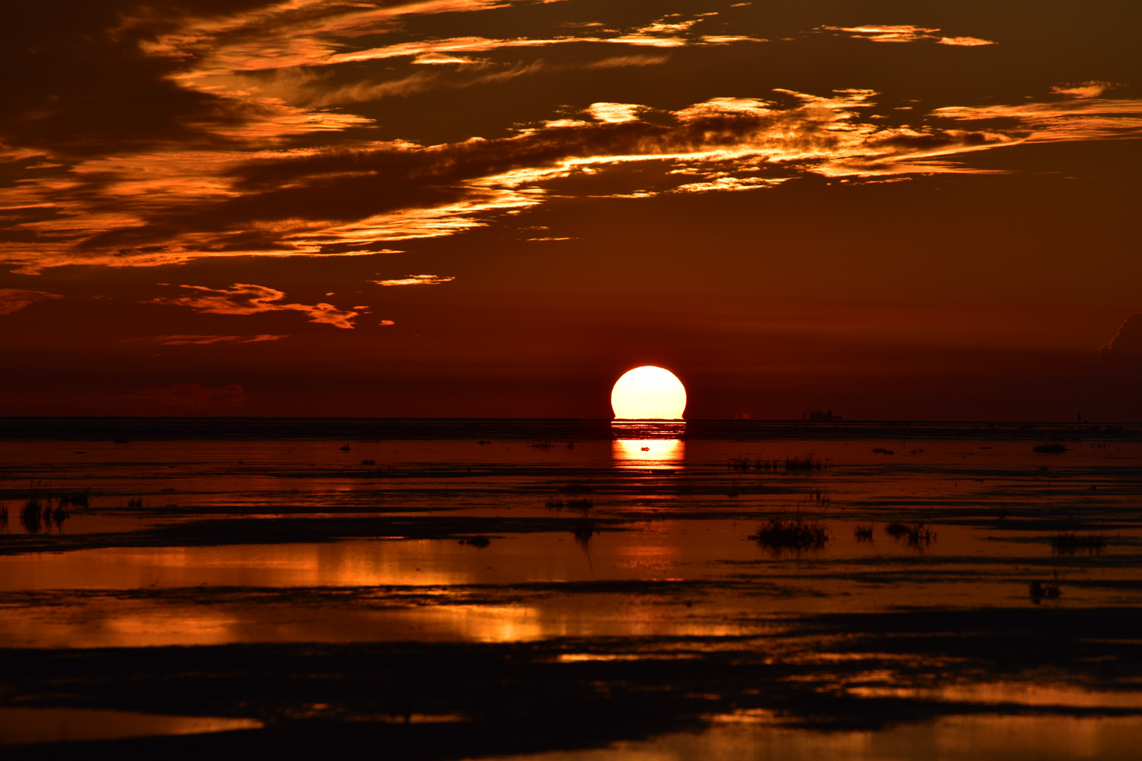 Sonnenuntergang auf Fanö