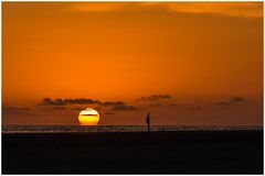 Sonnenuntergang auf Fanö