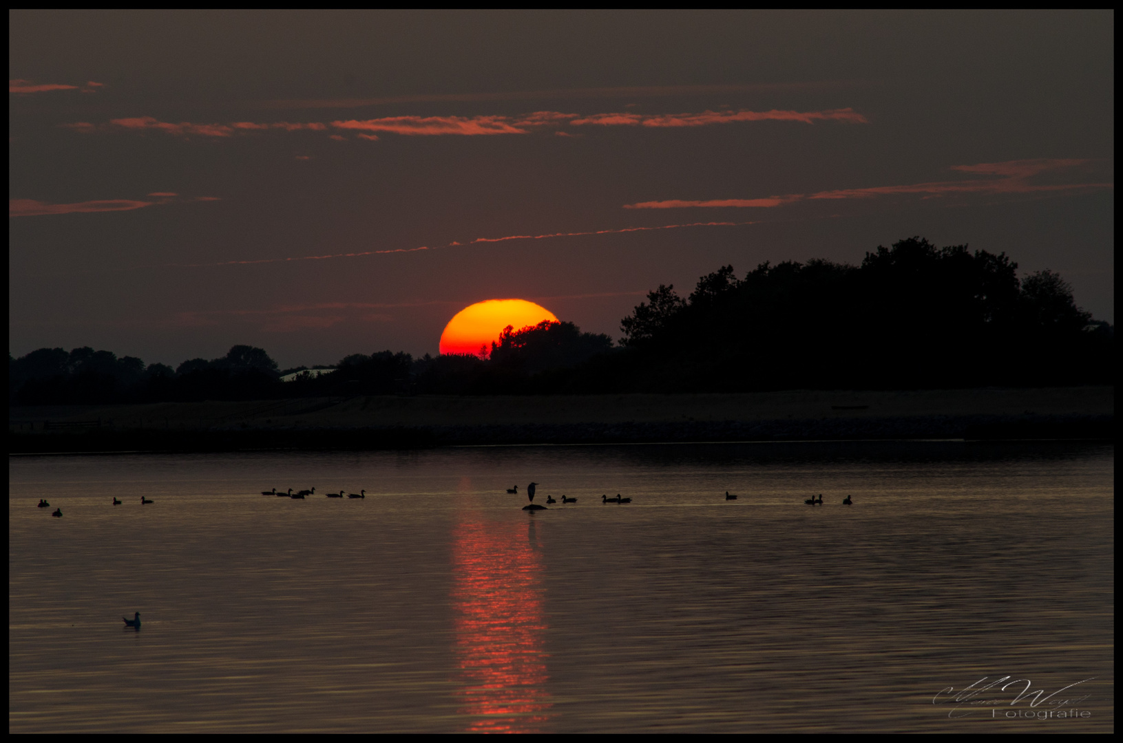 Sonnenuntergang auf Fehmarn 3