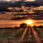 Sonnenuntergang auf Fehmarn