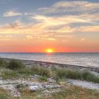 Sonnenuntergang auf Fehmarn