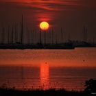 Sonnenuntergang auf Fehmarn 