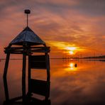 sonnenuntergang auf Fehmarn