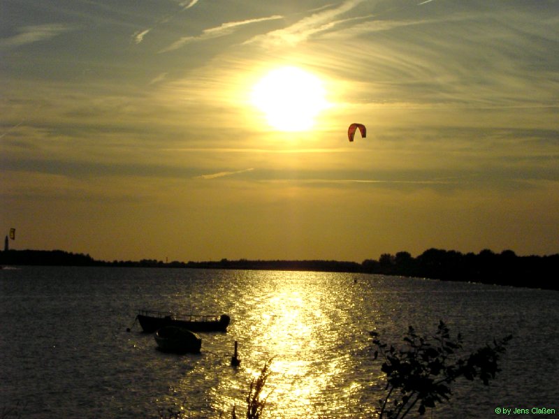 Sonnenuntergang auf Fehmarn - Orth