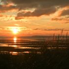 Sonnenuntergang auf Föhr