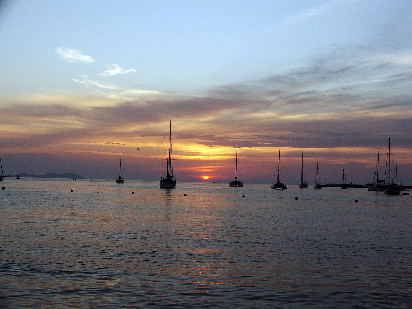 Sonnenuntergang auf Formentera