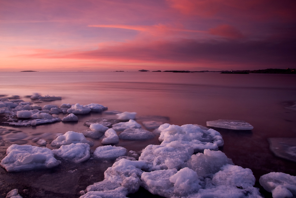 Sonnenuntergang auf Fotö