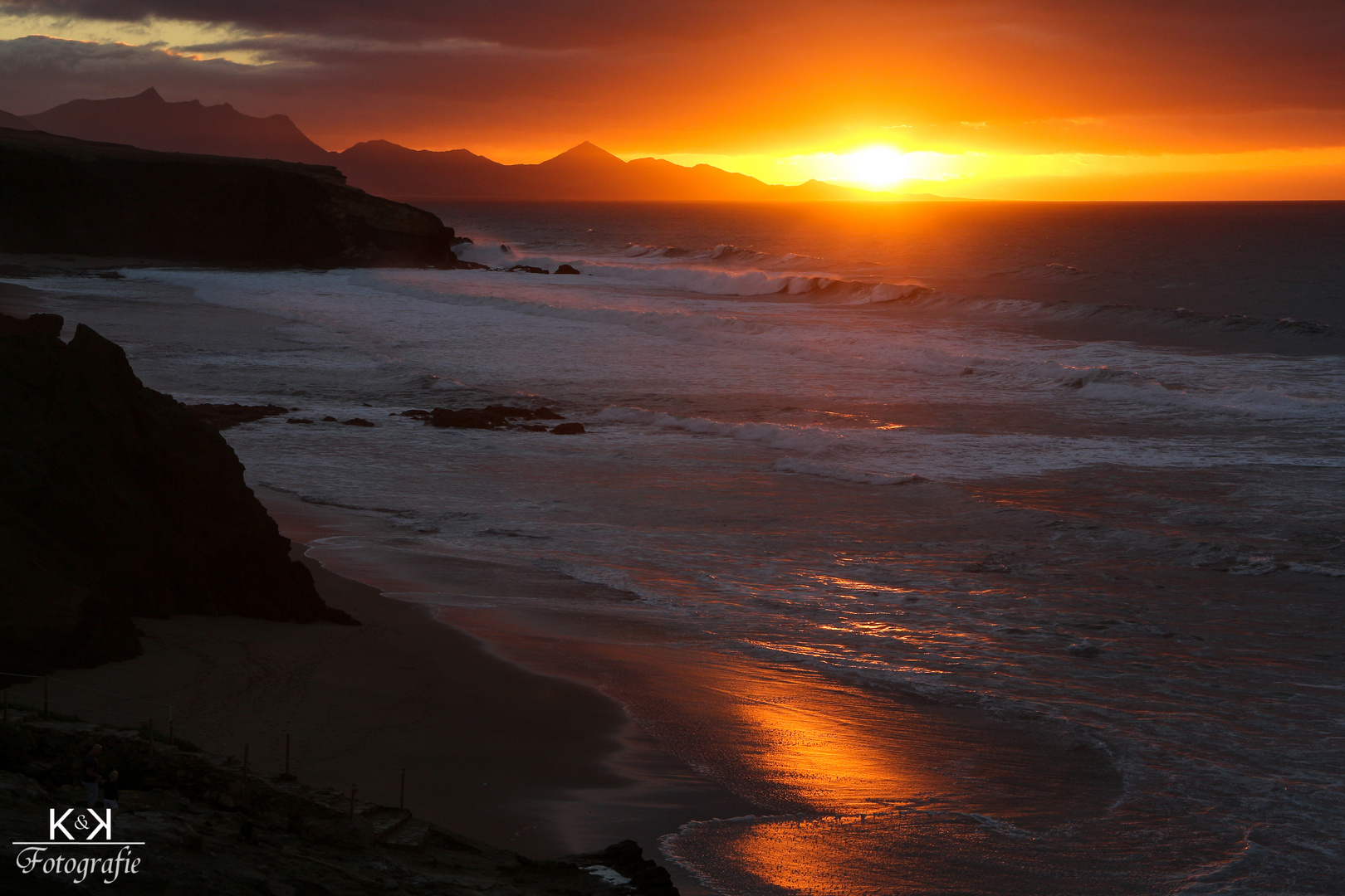 Sonnenuntergang auf Fuerteventura