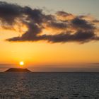 Sonnenuntergang auf Galapagos