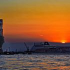 Sonnenuntergang auf Giudecca