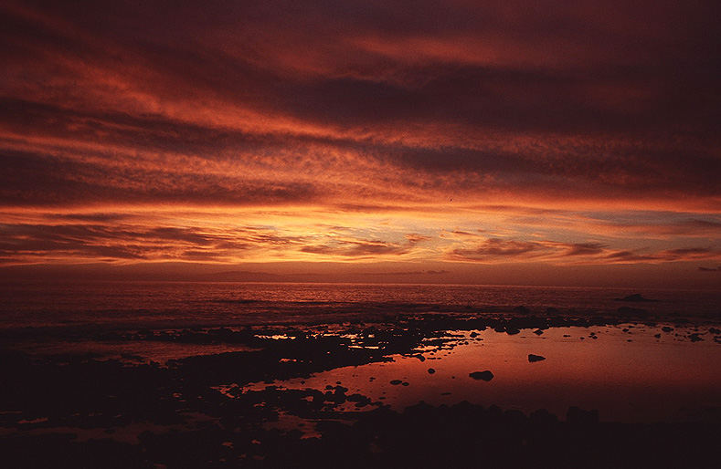 Sonnenuntergang auf Gomera