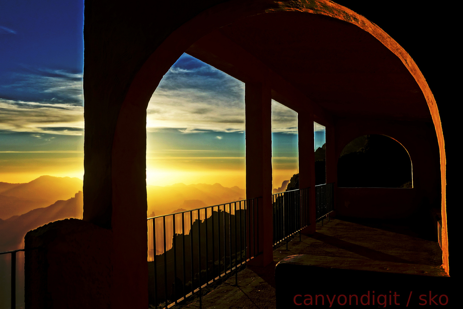 Sonnenuntergang auf Gran Canaria