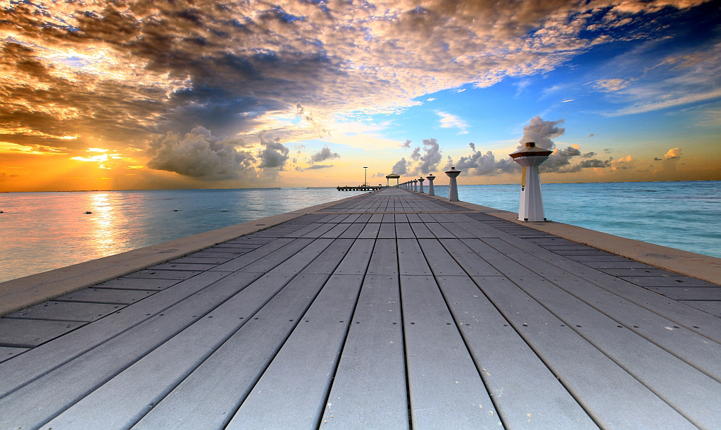 Sonnenuntergang auf Grand Cayman