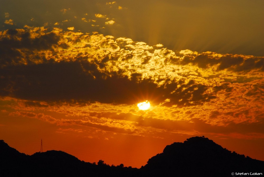 Sonnenuntergang auf Griechisch