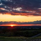 Sonnenuntergang auf Halde Norddeutschland