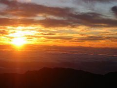 Sonnenuntergang auf Hawaii