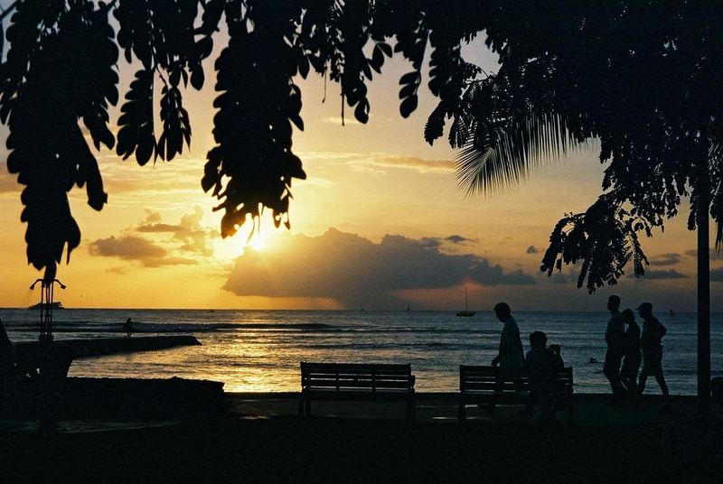 Sonnenuntergang auf Hawaii :)