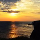 Sonnenuntergang auf Helgoland