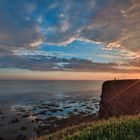 Sonnenuntergang auf Helgoland