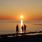 Sonnenuntergang auf Hiddensee