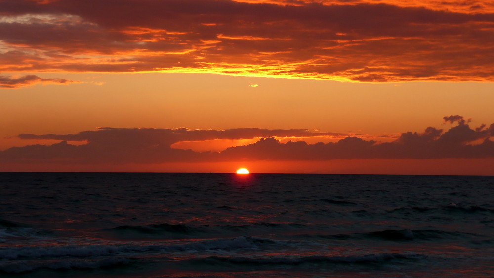 Sonnenuntergang auf Hiddensee