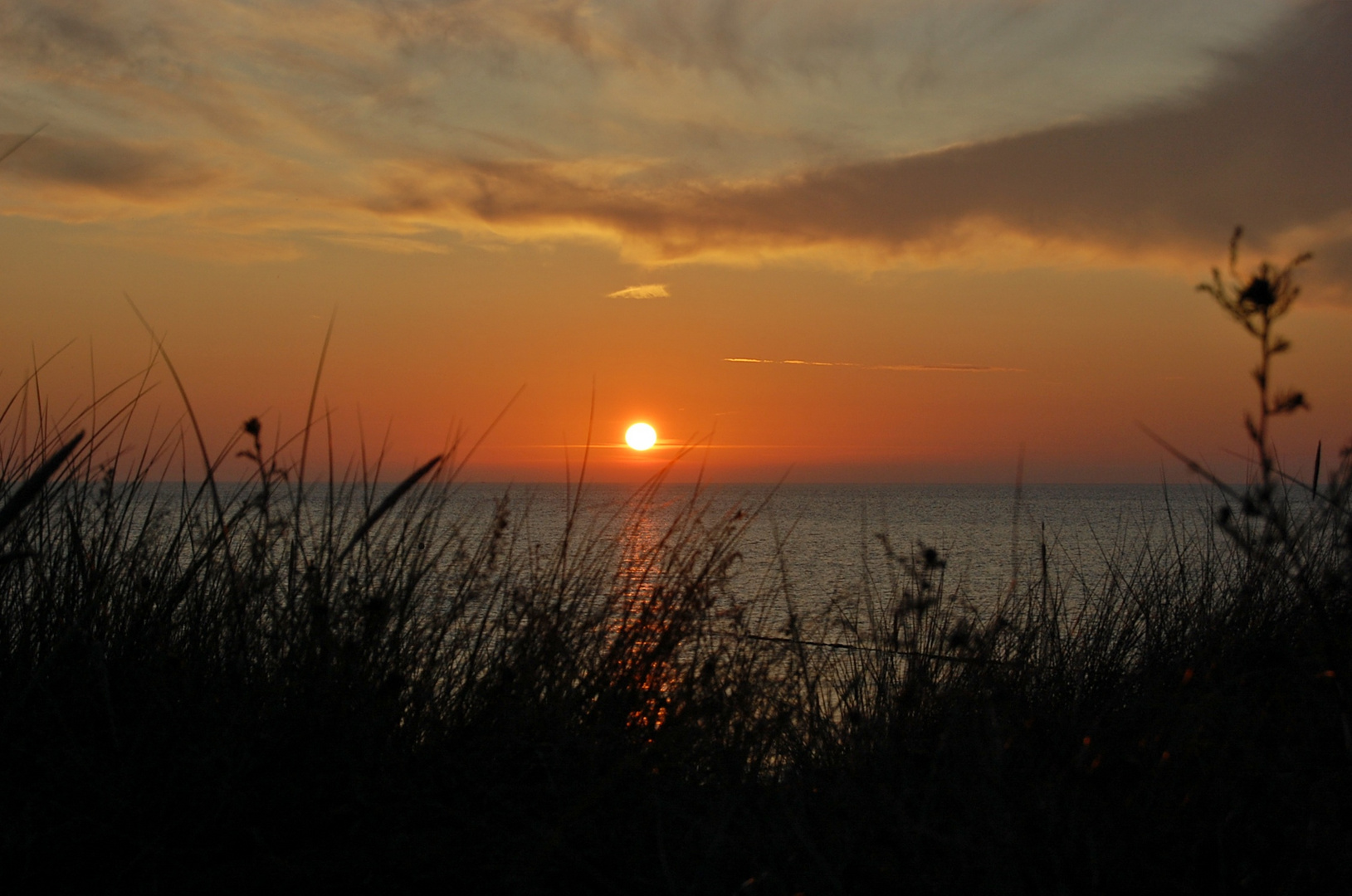 Sonnenuntergang auf Hiddensee