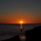 Sonnenuntergang auf Hiddensee