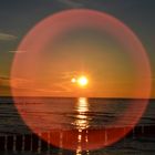 Sonnenuntergang auf Hiddensee