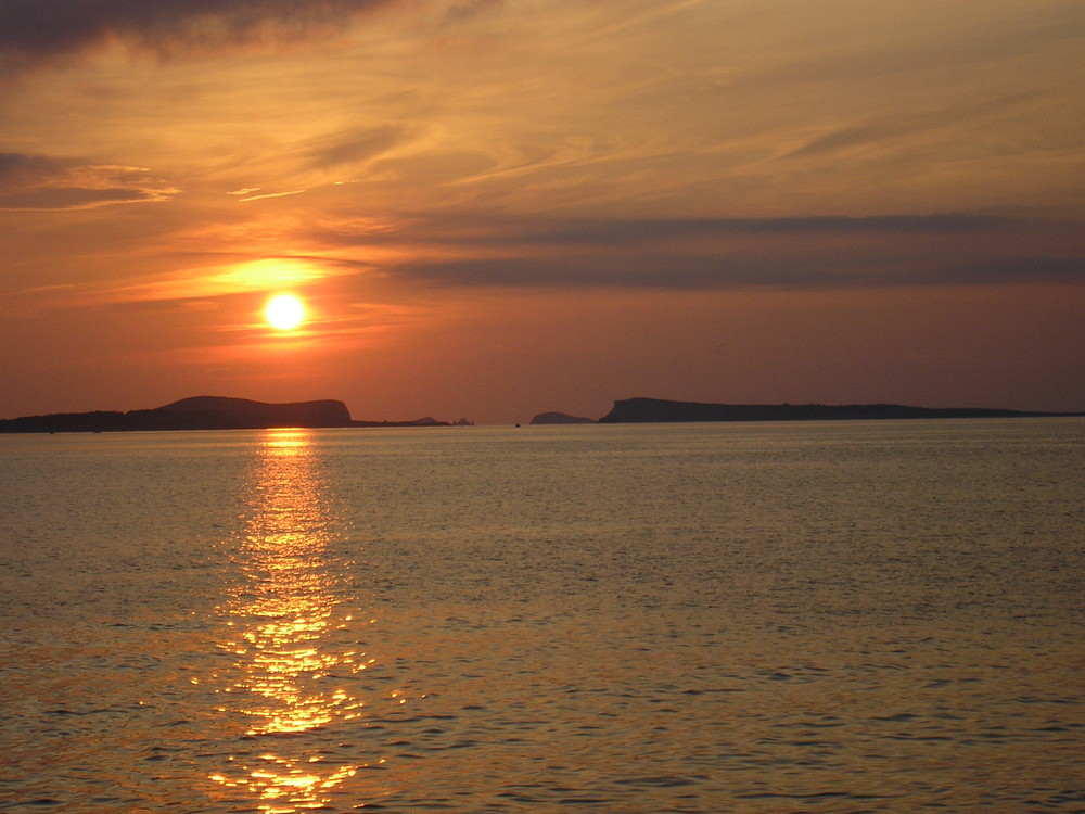 Sonnenuntergang auf Ibiza