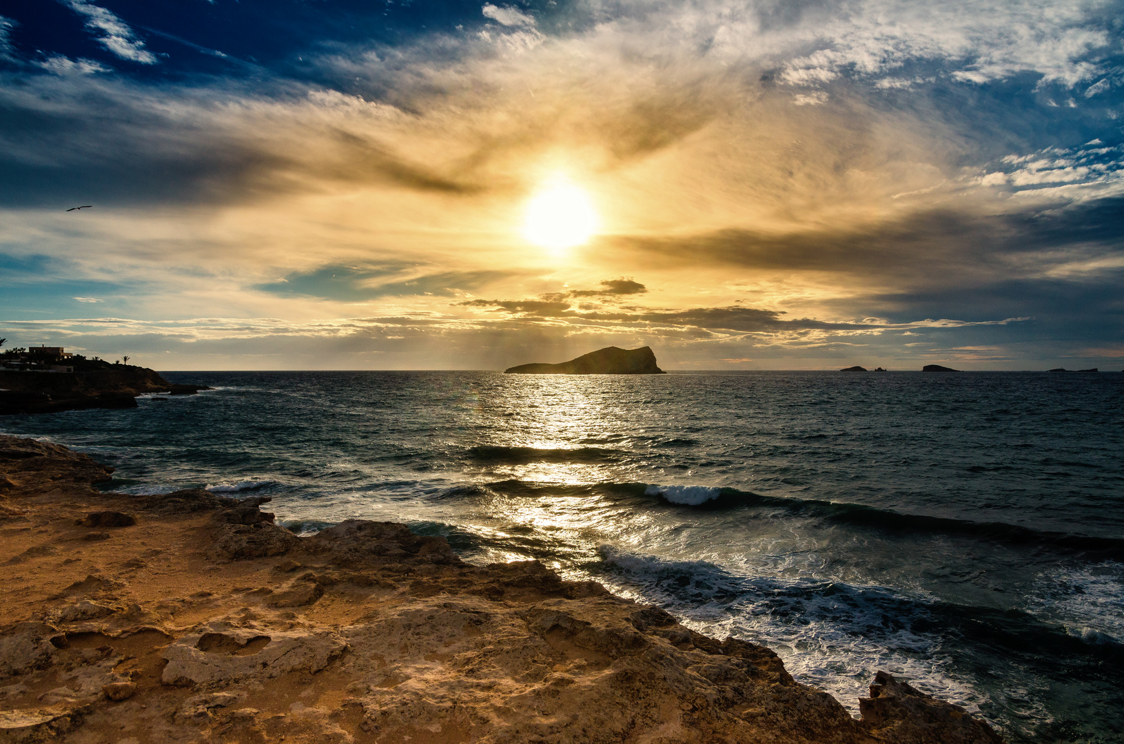 Sonnenuntergang auf Ibiza