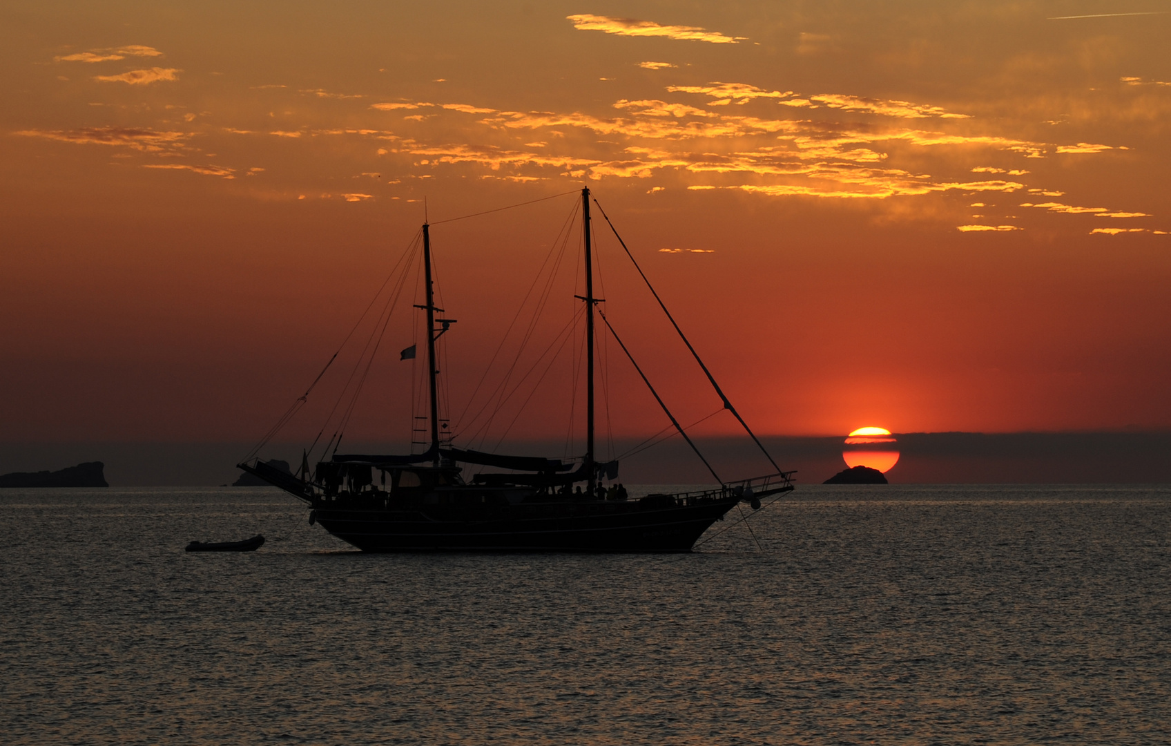 Sonnenuntergang auf Ibiza