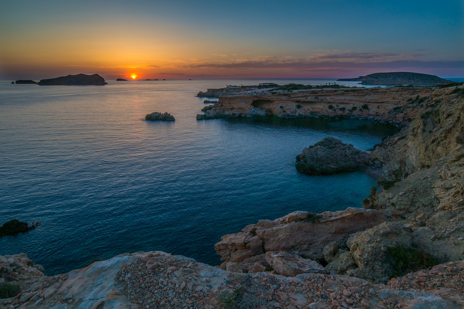 Sonnenuntergang auf Ibiza