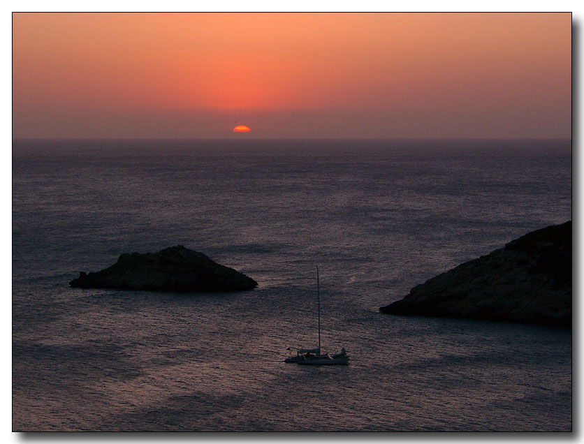 Sonnenuntergang auf Ibiza