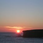 Sonnenuntergang auf Inis Mor, der schönste Fleck Irlands...