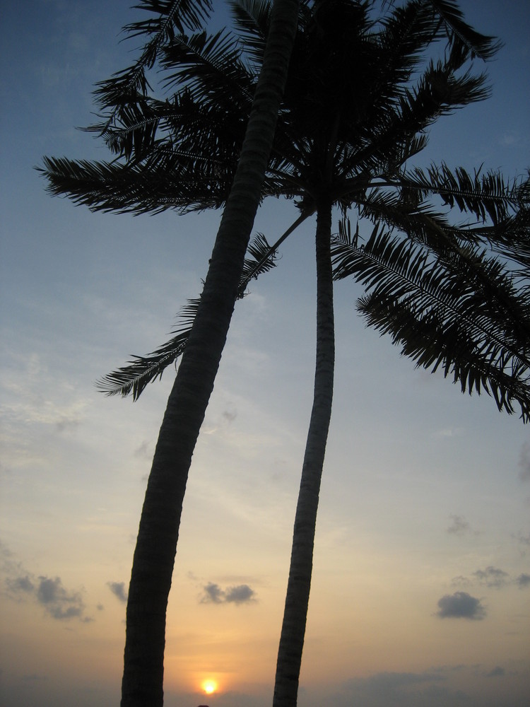 Sonnenuntergang auf Iru Fushi