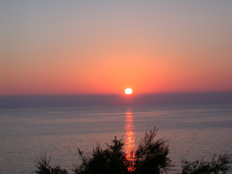 Sonnenuntergang auf Ischia