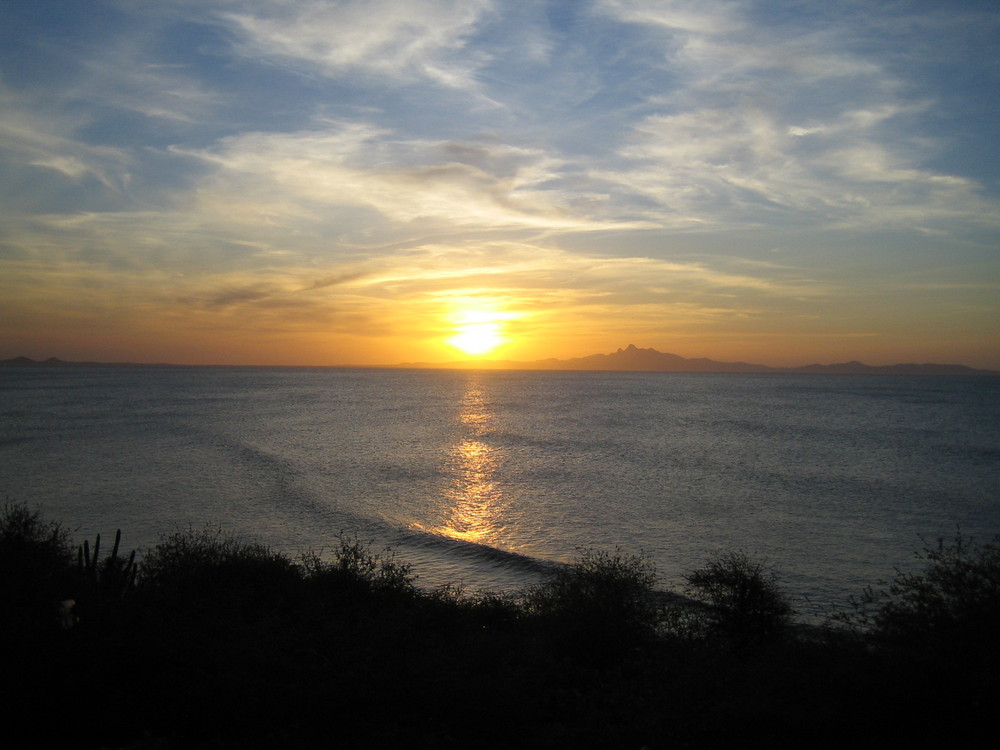 Sonnenuntergang auf Isla Mageritha