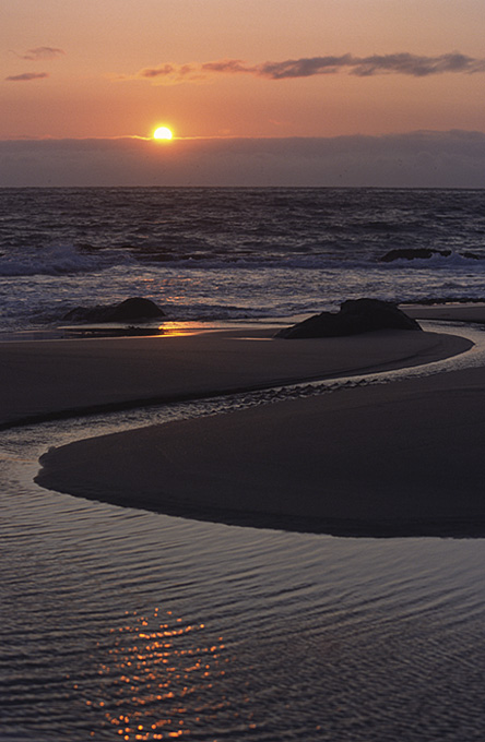 Sonnenuntergang auf Island