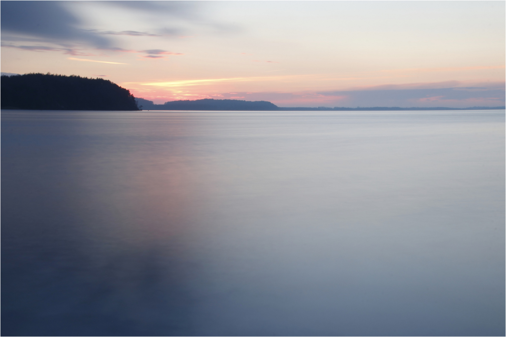 Sonnenuntergang auf Jasmund