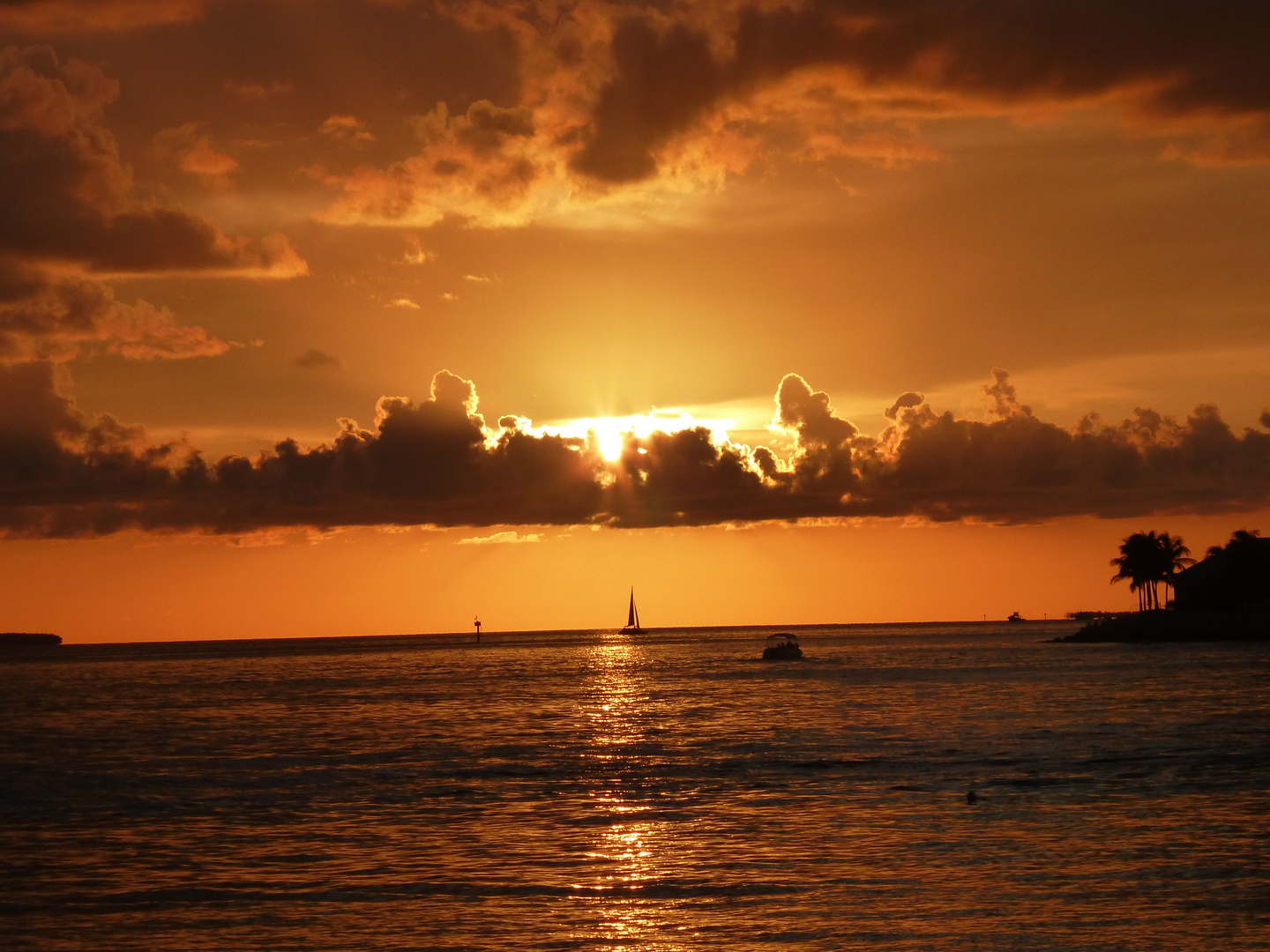 Sonnenuntergang auf Key West, USA