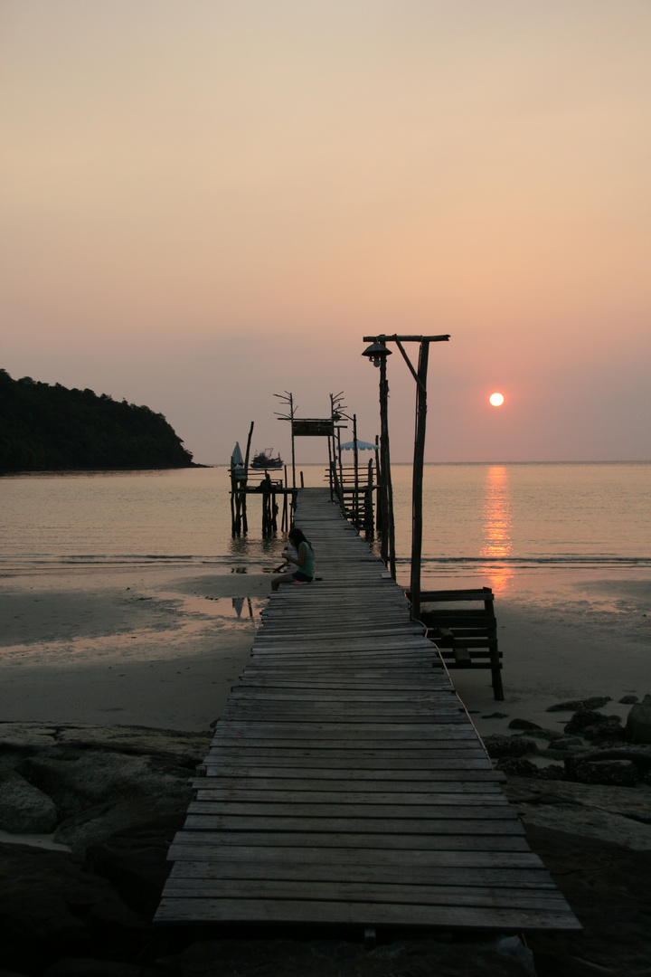 Sonnenuntergang auf Kho Khut