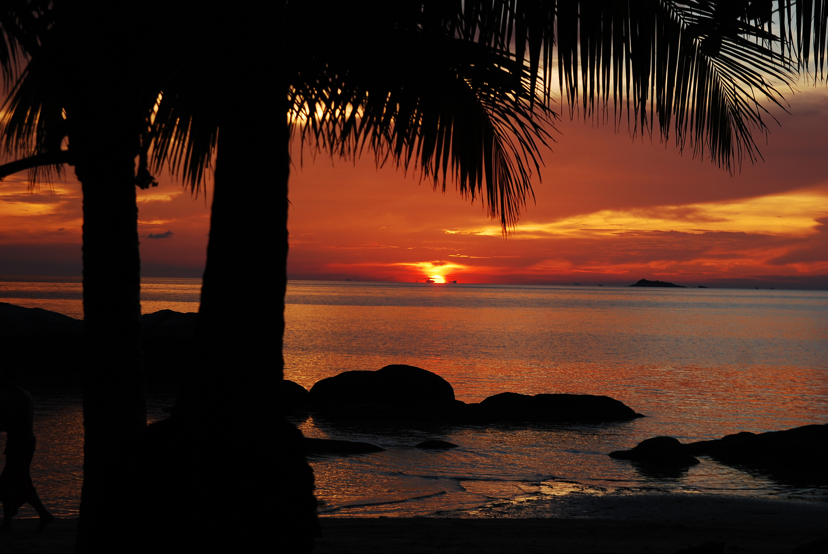 Sonnenuntergang auf Ko Phangan