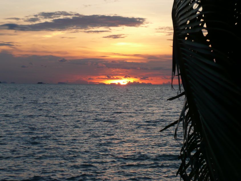 Sonnenuntergang auf Ko Samui .. near Big Buddha