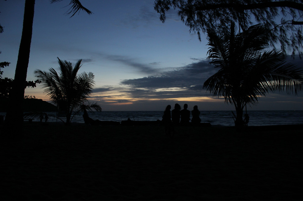 Sonnenuntergang auf Koh Pha-ngan